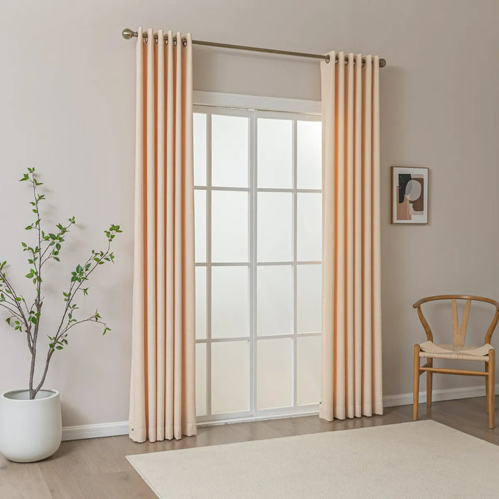 Seren Linen Blend Drapes Grommet