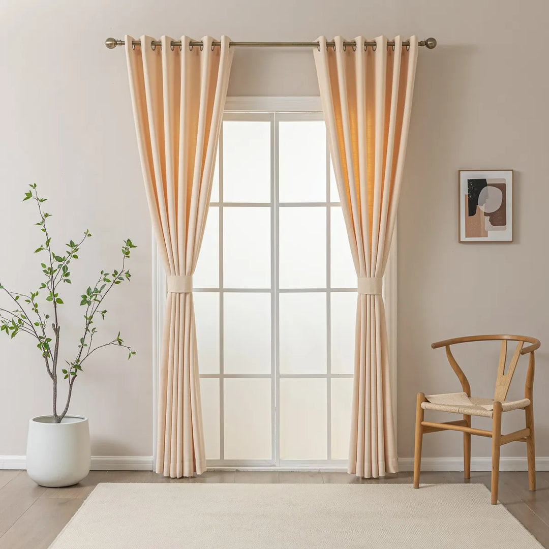 Seren Linen Blend Drapes Grommet
