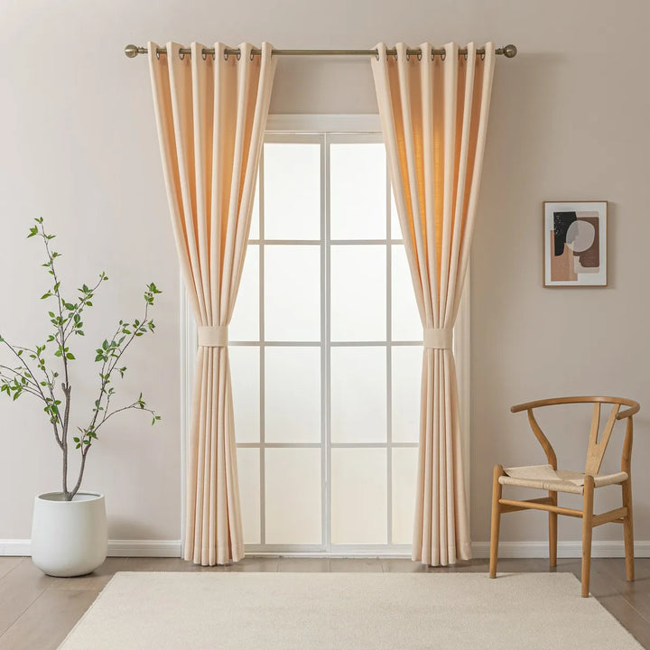 Seren Linen Blend Drapes Grommet