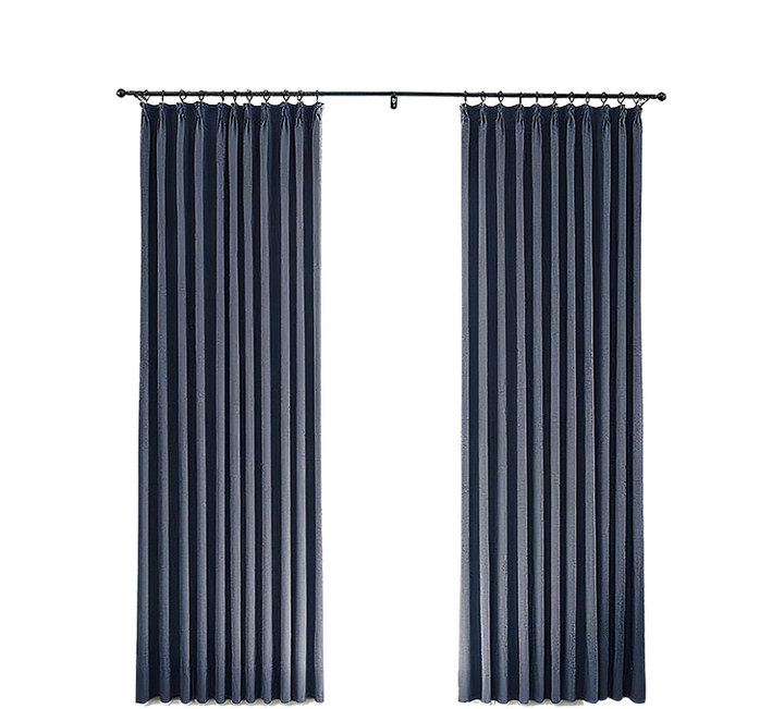 AR View Seren Linen Blend Drapes Pleated